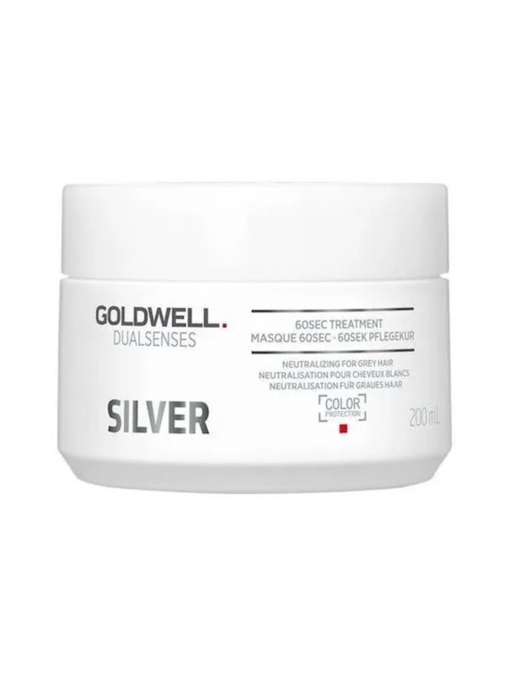 Goldwell Dualsenses Silver 60 Second Treatment Mask 6.7 fl oz